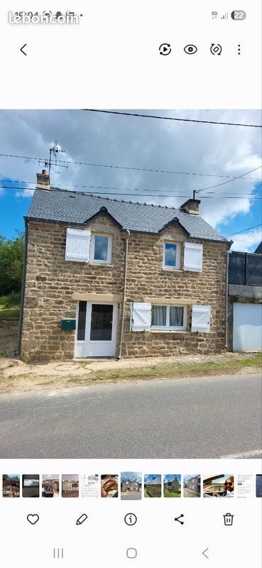 Maison à louer, 50m², Baud