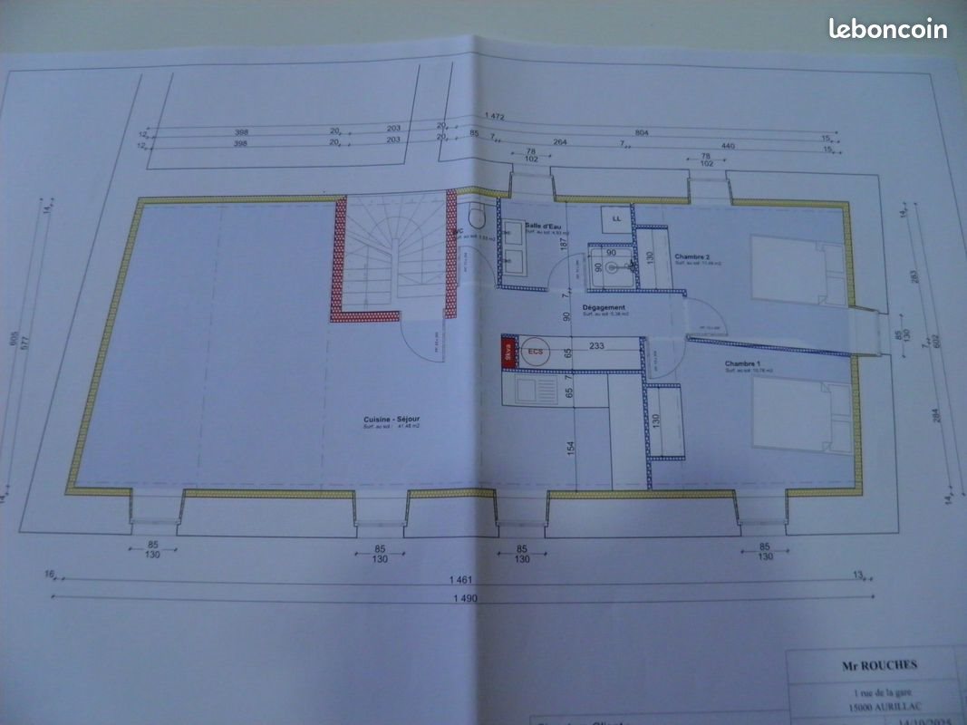 Appartement à louer, 74m², Aurillac
