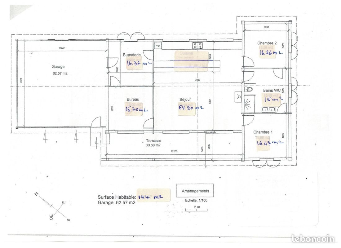 Maison à vendre, 145m², Bernon