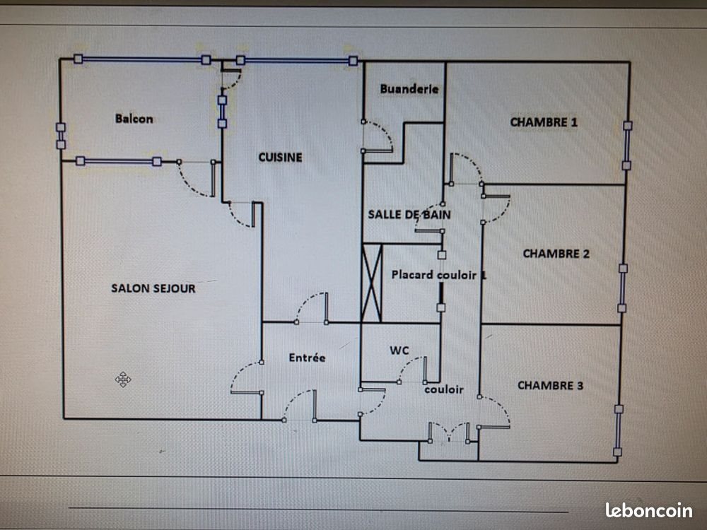 Appartement à vendre, 87m², Rennes