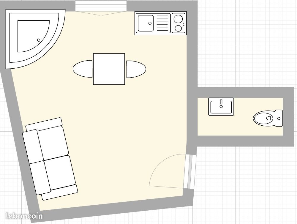 Appartement à louer, 12m², Aulnay-sous-Bois