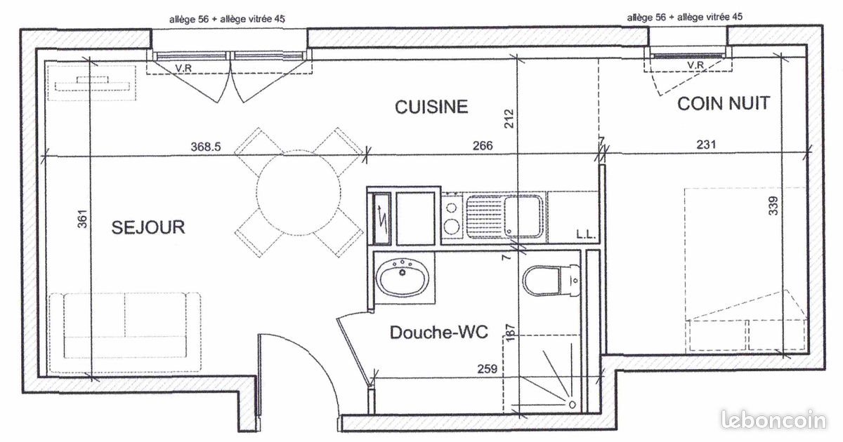 Appartement à louer, 31m², Nantes