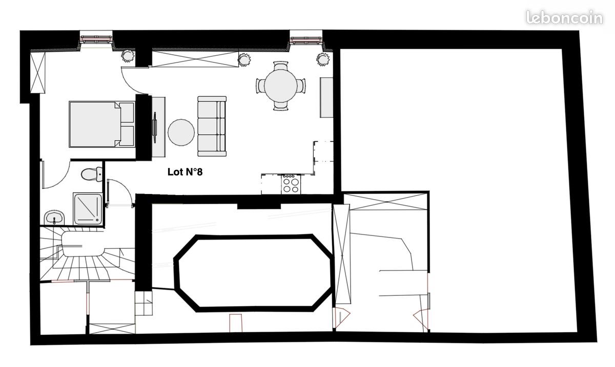 Appartement à vendre, 39m², Auch