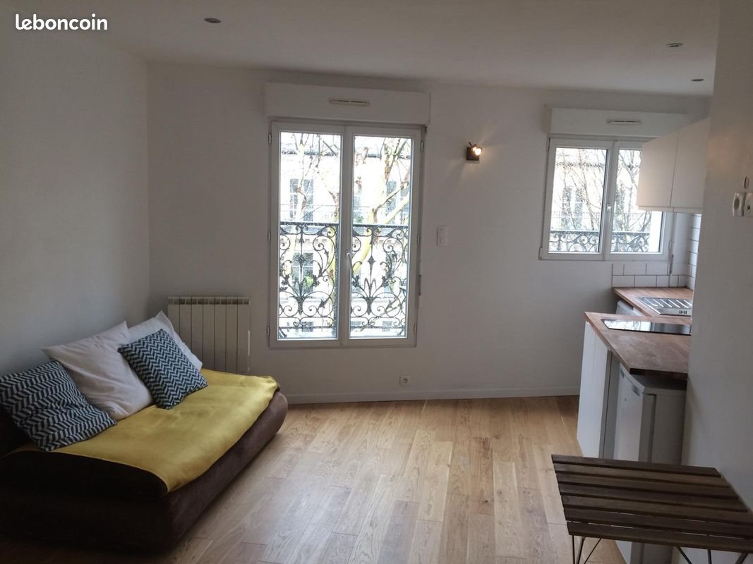 Appartement à louer, 24m², Paris 19ème