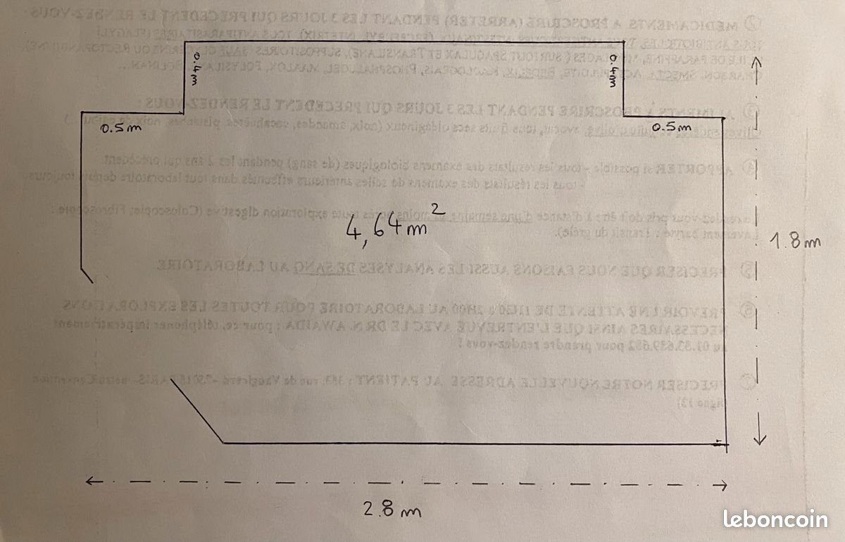 Maison à louer, 4m², Paris 14ème