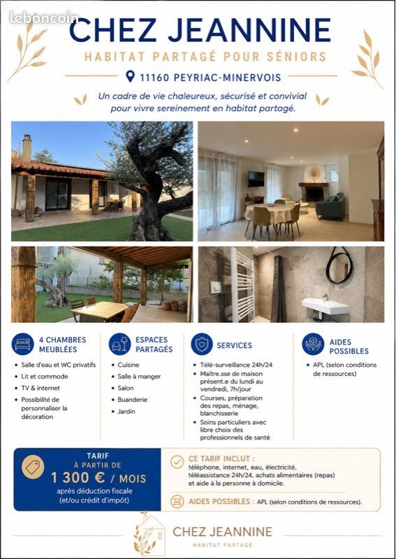 Maison à louer, 135m², Peyriac-Minervois