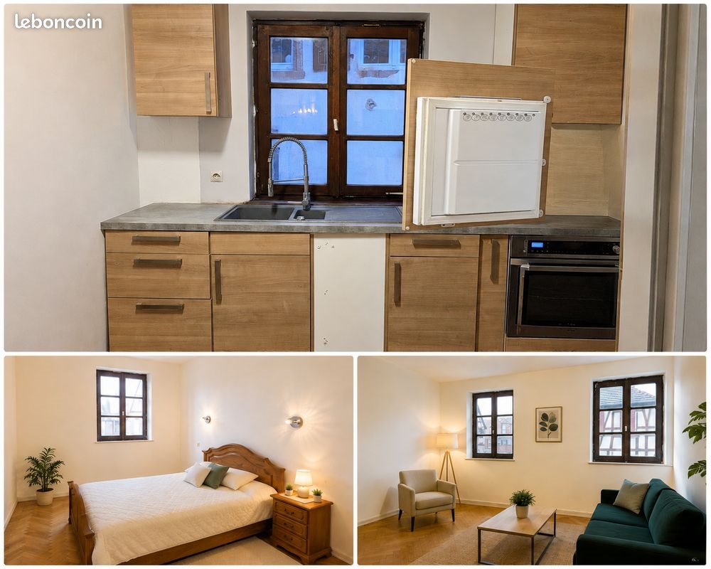Appartement à louer, 56m², Boersch