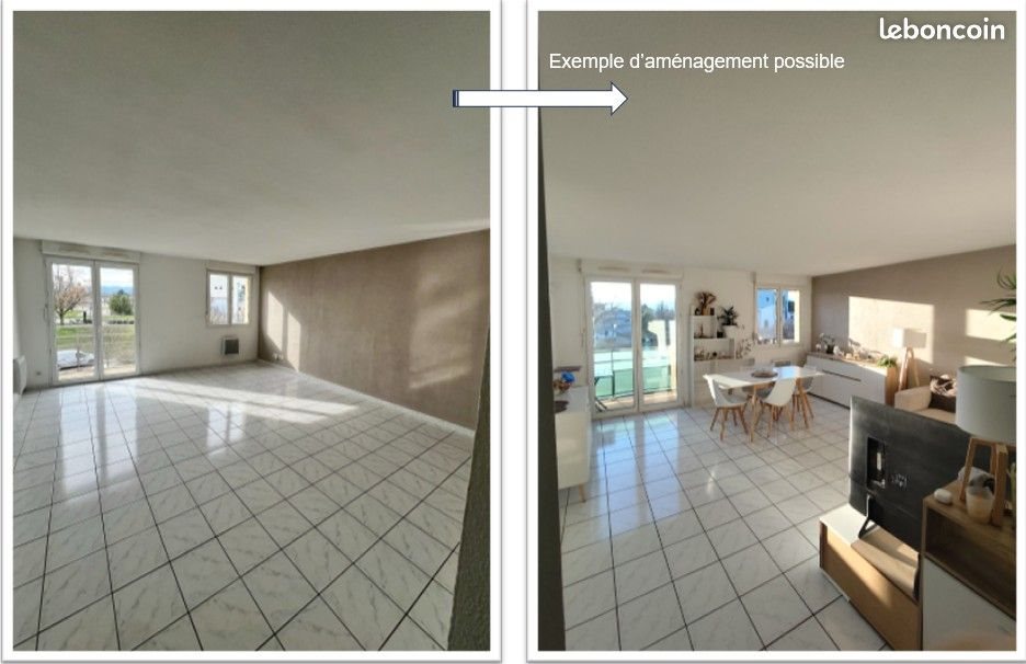 Appartement à louer, 64m², Portes-lès-Valence