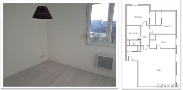 Appartement à louer, 64m², Portes-lès-Valence
