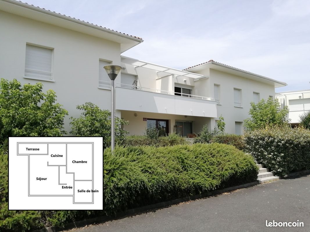 Appartement à louer, 46m², Pessac