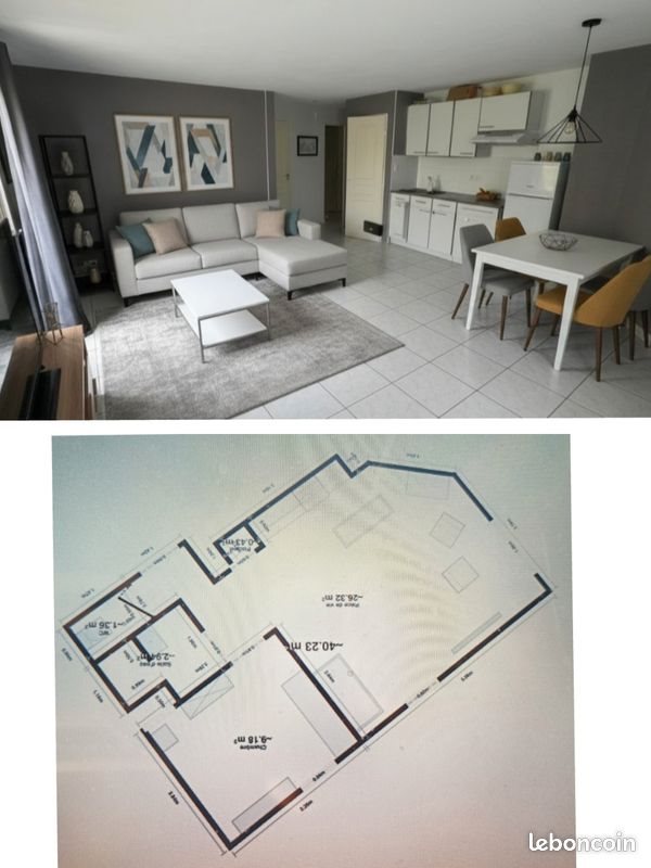Appartement à vendre, 41m², Vannes