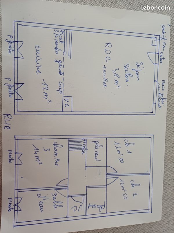 Maison à vendre, 100m², Lédergues