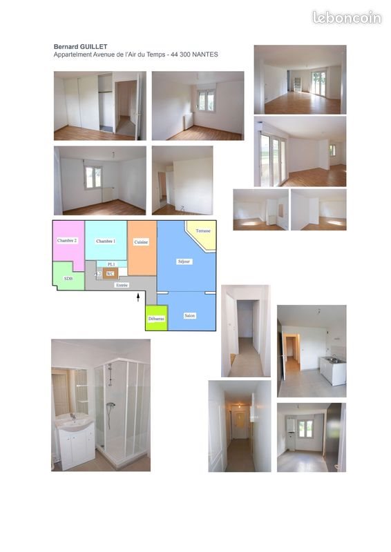 Appartement à louer, 87m², Nantes