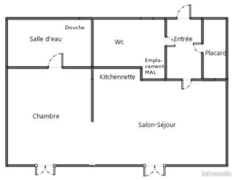 Appartement à louer, 32m², Le Mans