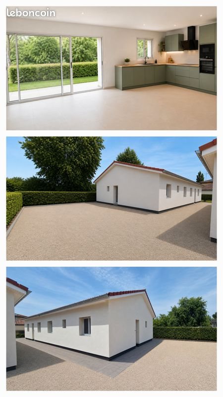 Maison à louer, 80m², Polliat