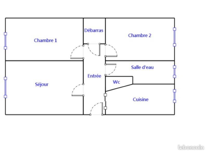 Appartement à vendre, 53m², Clichy