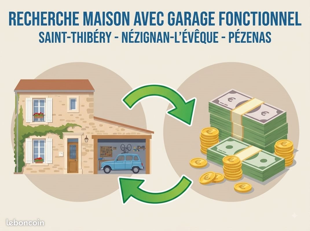 Maison à vendre, 85m², Saint-Thibéry