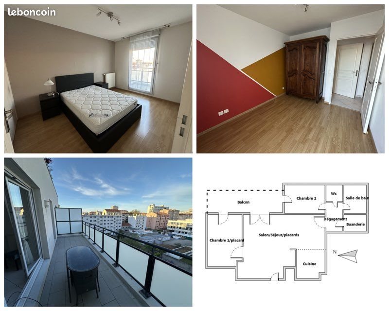 Appartement à vendre, 67m², Villeurbanne