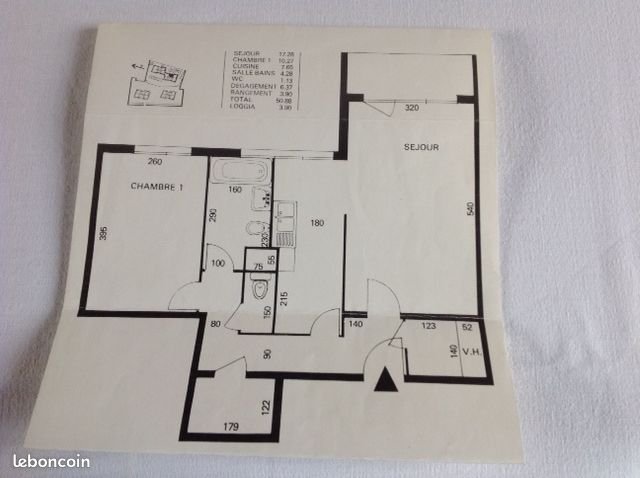 Appartement à louer, 51m², Déville-lès-Rouen