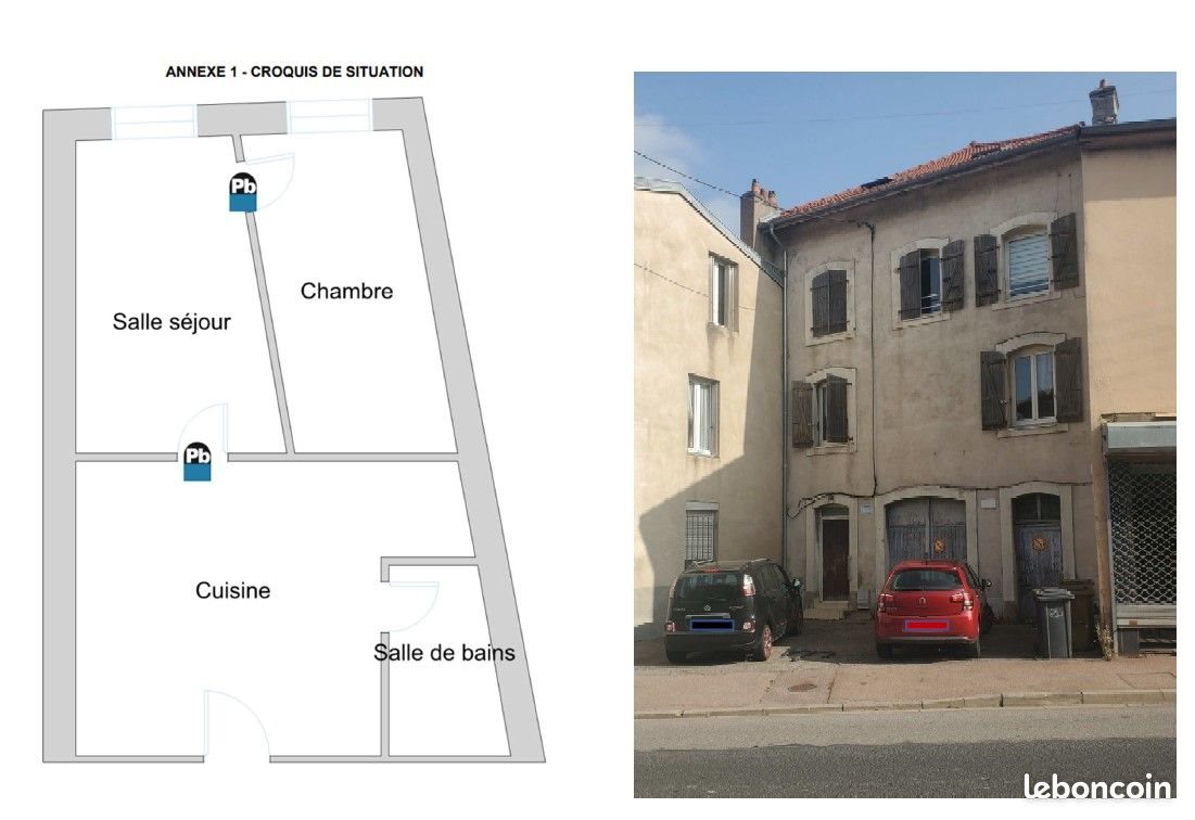 Appartement à louer, 40m², Dombasle-sur-Meurthe