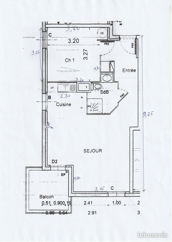 Appartement à vendre, 47m², Orléans