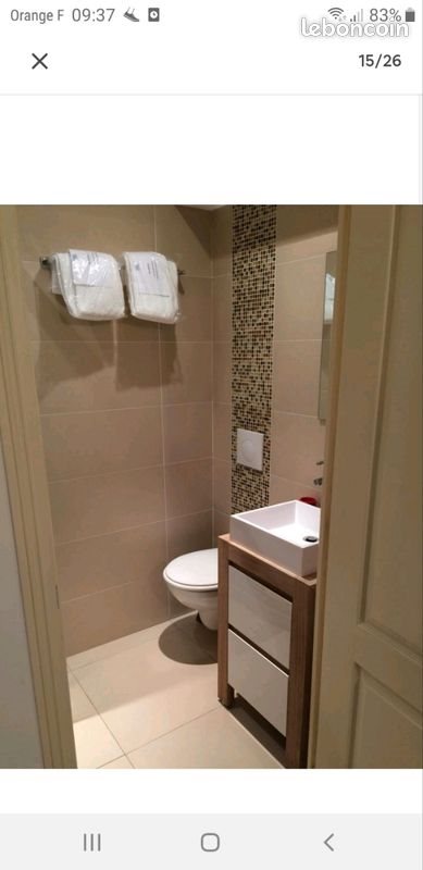 Appartement à louer, 28m², San-Martino-di-Lota
