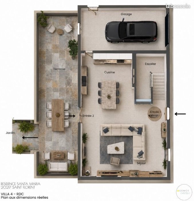 Maison à vendre, 106m², Saint-Florent