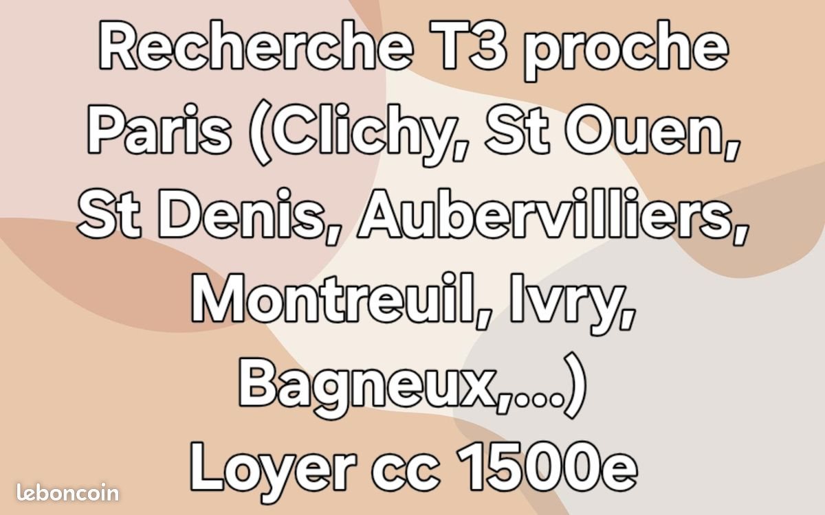 Appartement à louer, 60m², Paris 17ème