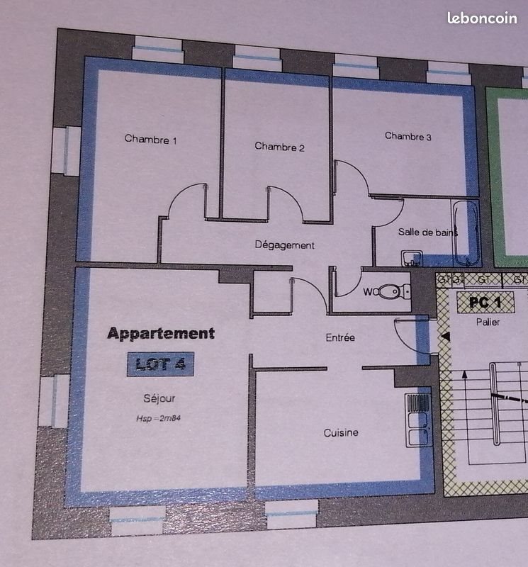 Appartement à vendre, 78m², Amnéville