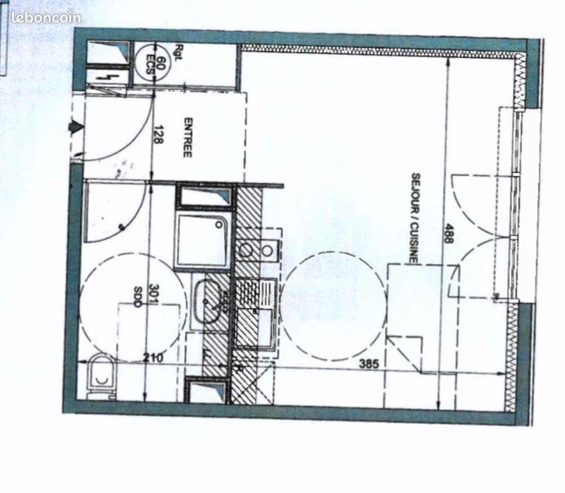 Appartement à vendre, 28m², Trouville-sur-Mer