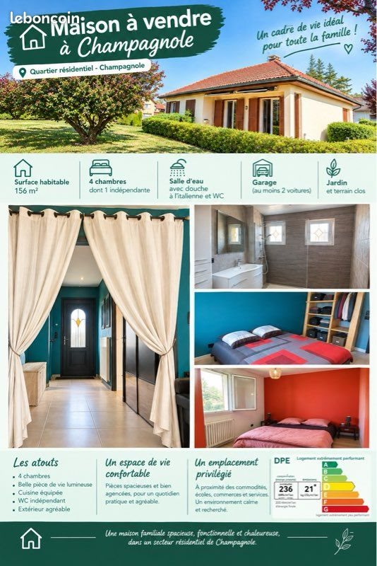 Maison à vendre, 156m², Champagnole