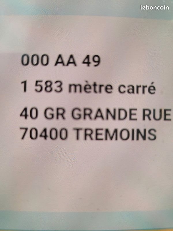 Maison à vendre, 1m², Trémoins