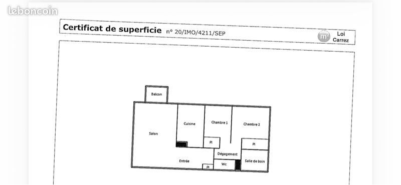 Appartement à louer, 60m², Saint-Quentin