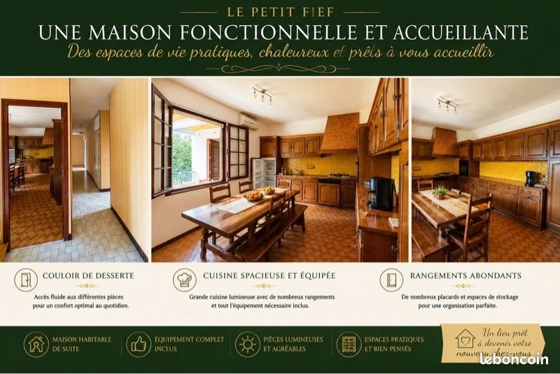 Maison à vendre, 138m², Cherbonnières