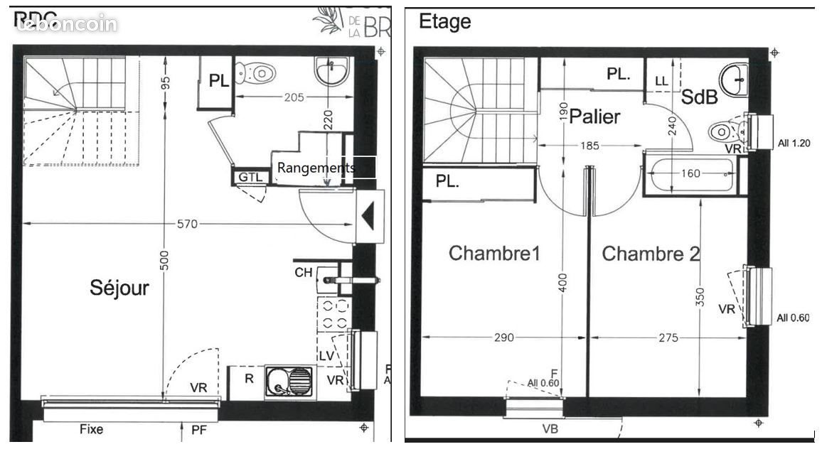 Maison à louer, 60m², Soliers