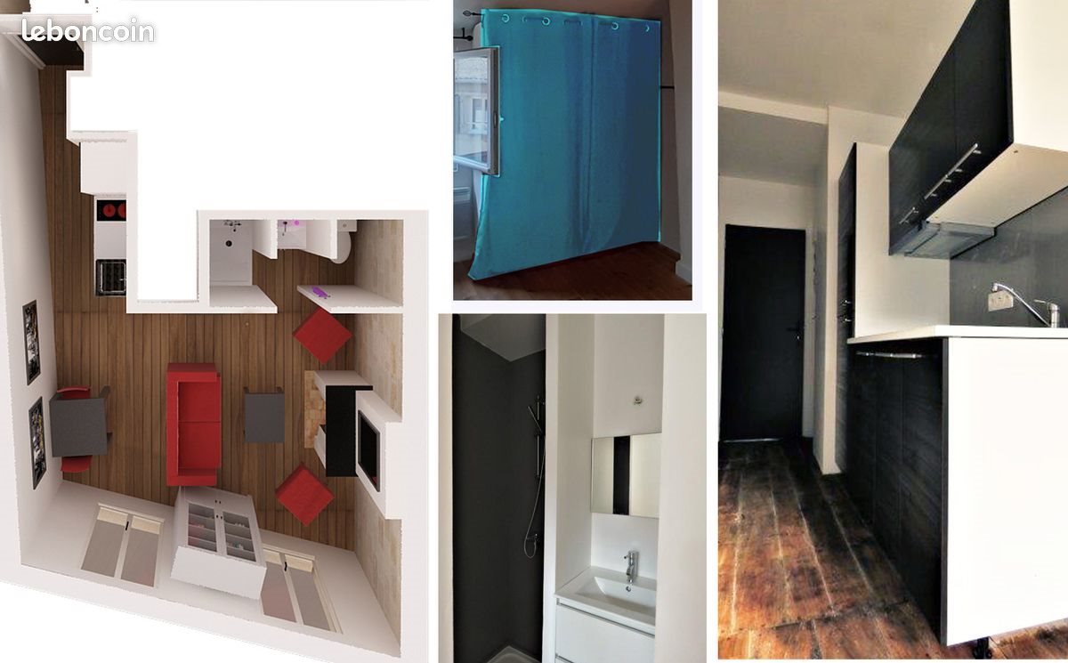 Appartement à louer, 26m², Niort