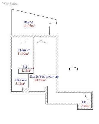 Appartement à louer, 48m², Salon-de-Provence