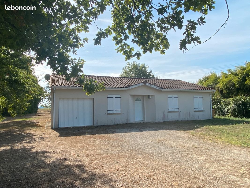 Maison à louer, 90m², Lansac