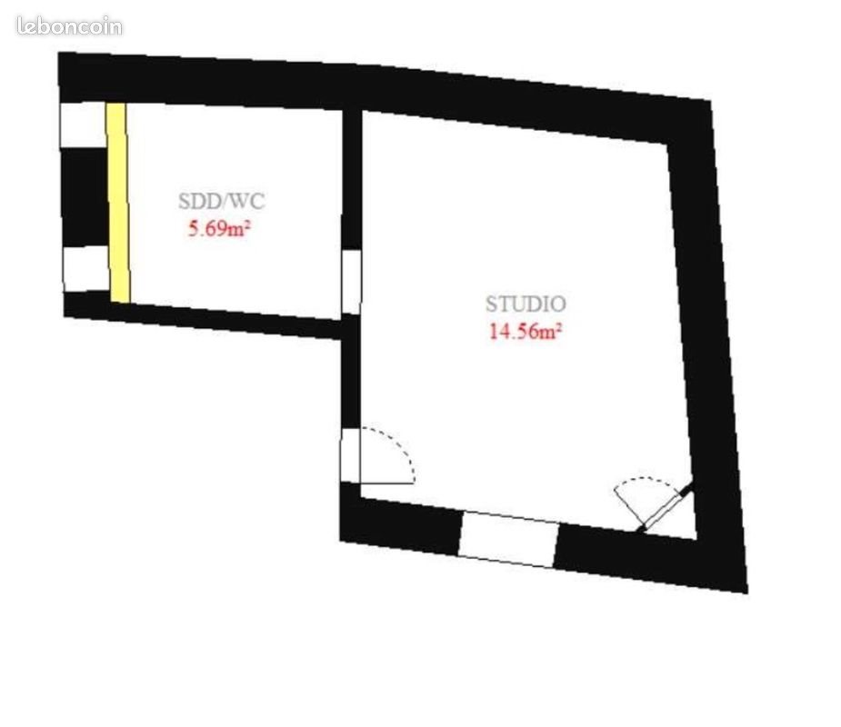 Appartement à vendre, 21m², Cassis