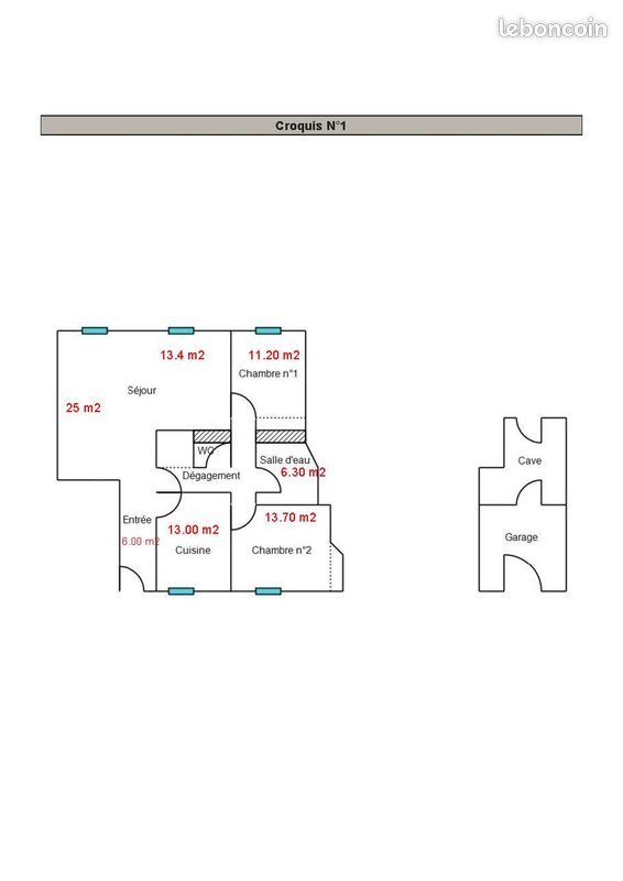 Appartement à vendre, 100m², Landerneau