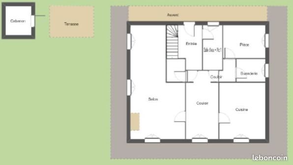Maison à vendre, 117m², Seix