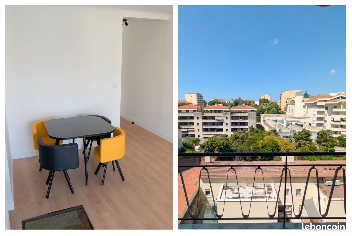 Appartement à louer, 23m², Cannes