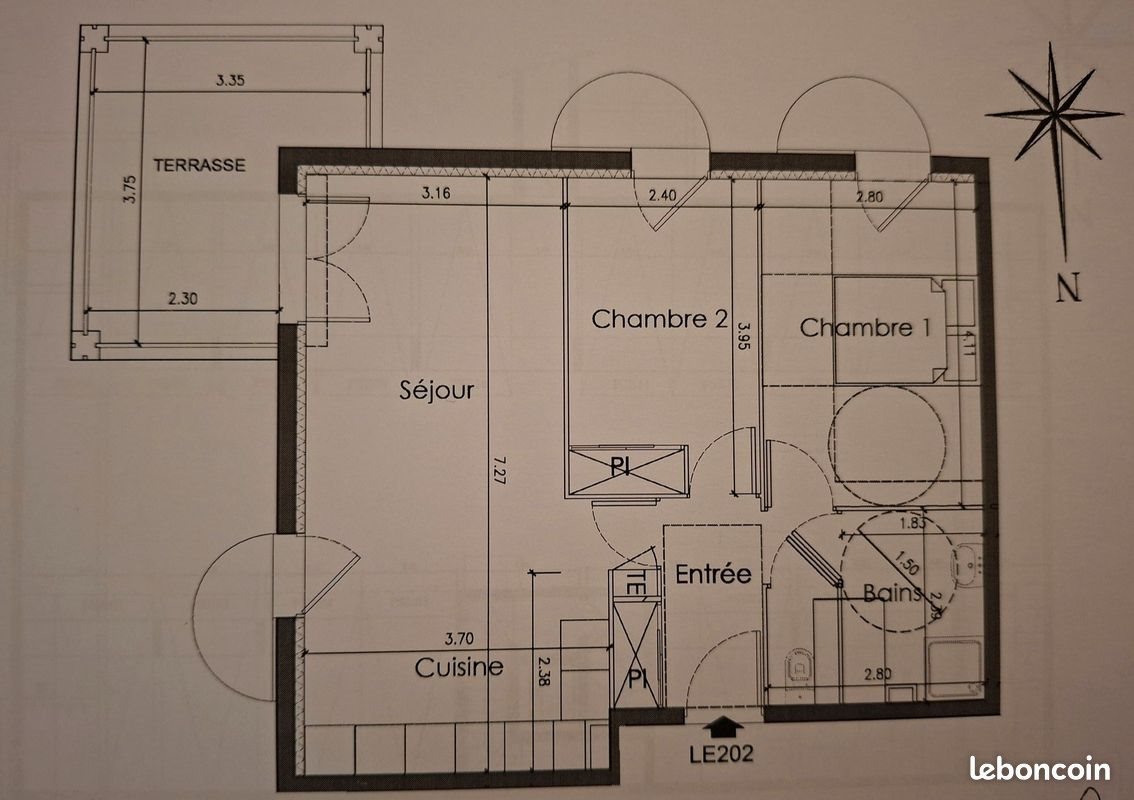 Appartement à vendre, 57m², Roquebrune-sur-Argens