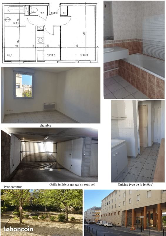 Appartement à vendre, 39m², Nîmes