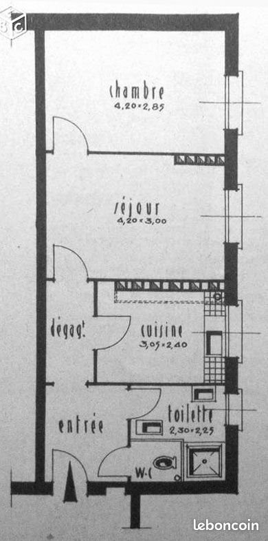 Appartement à louer, 42m², Montpellier