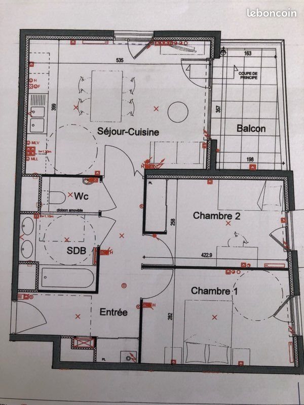 Appartement à vendre, 60m², Meythet