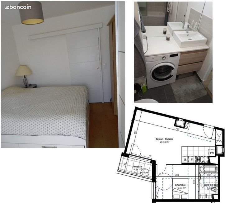 Appartement à vendre, 50m², Antony