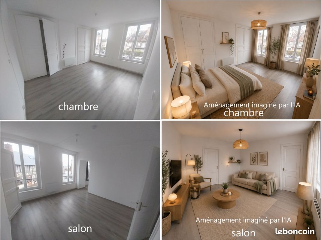 Appartement à louer, 69m², Thiberville