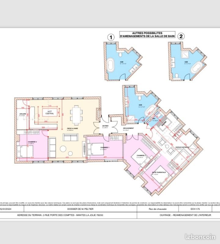 Appartement à vendre, 136m², Mantes-la-Jolie