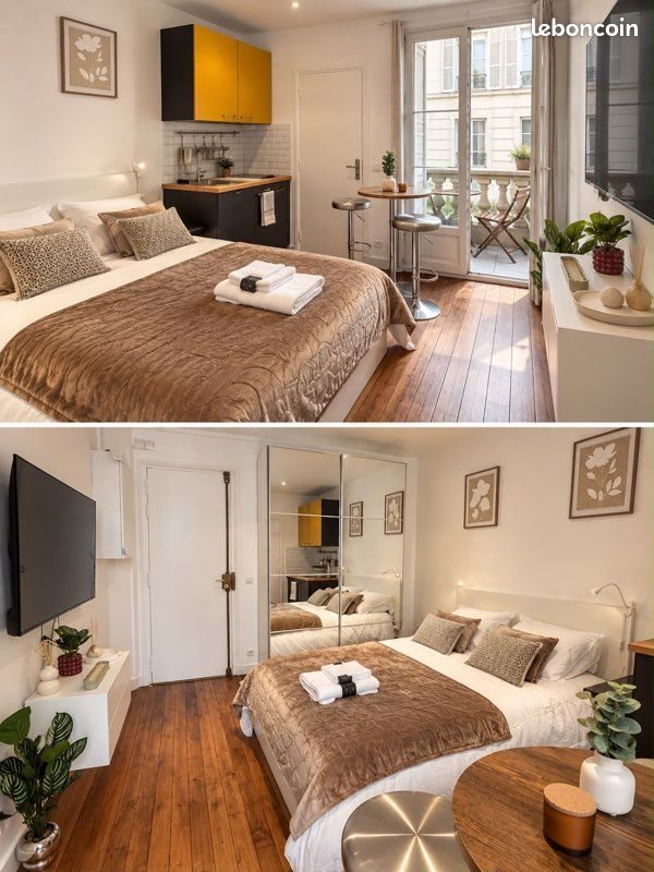 Appartement à louer, 15m², Levallois-Perret